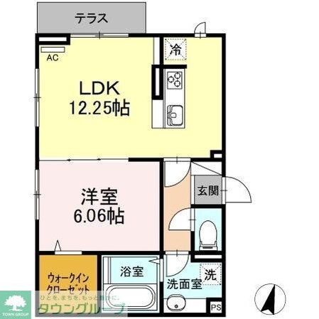 GOLDEN RINGS 12の物件間取画像